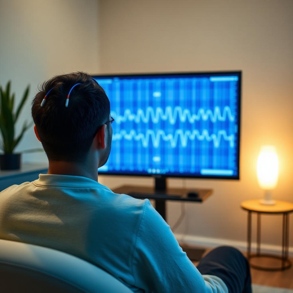 Neurofeedback training session