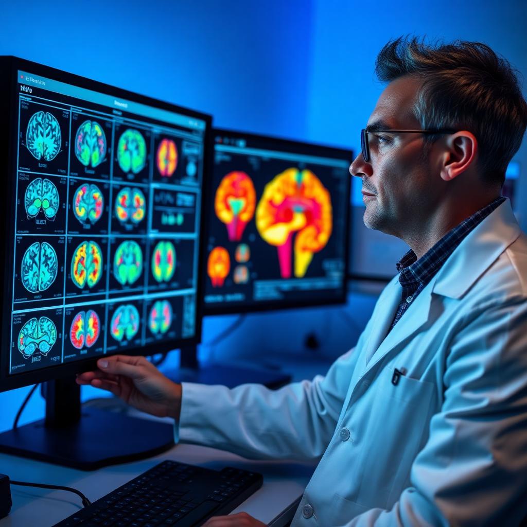 Brain imaging analysis